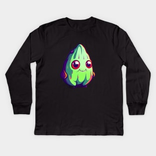 Cute pickle Kids Long Sleeve T-Shirt